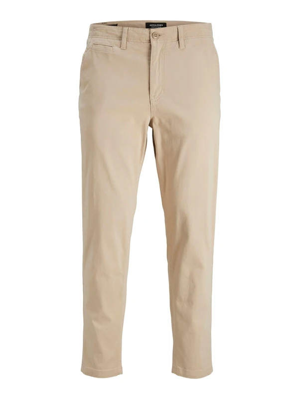 JACK & JONES Men's Jpstace Jjharlow Chino Noos Chino Trousers, Crockery, 36 W/32 L
