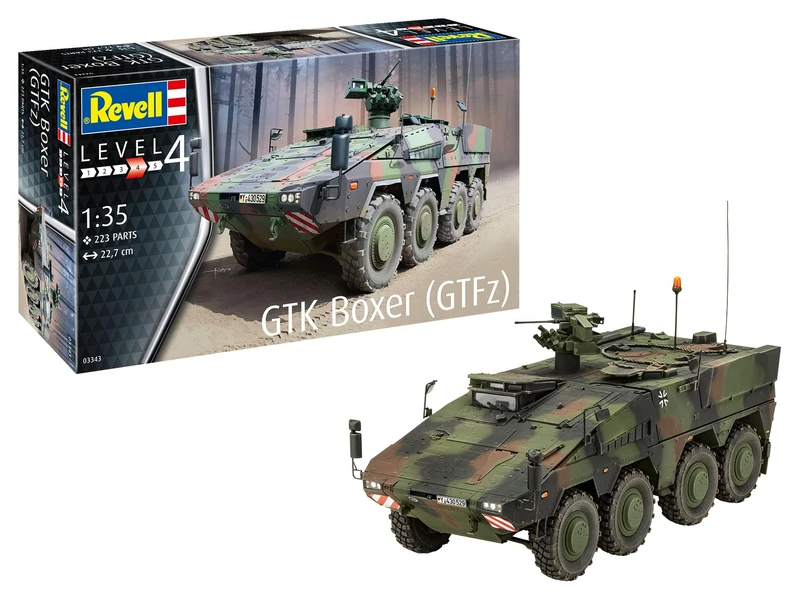 Revell 03343 GTK Boxer GTFz 1:35 Scale Model Kit