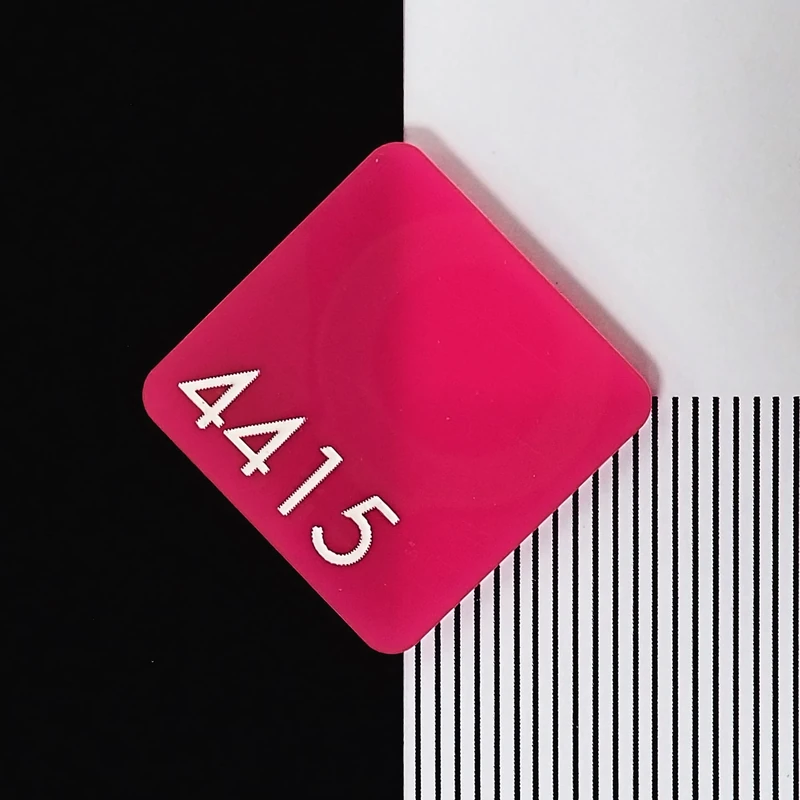 Perspex 4415 Red Cast Acrylic Sheet - 1000x600x3mm