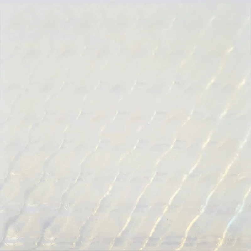Incudo White Snakeskin Acrylic Sheet - 600x500x3mm