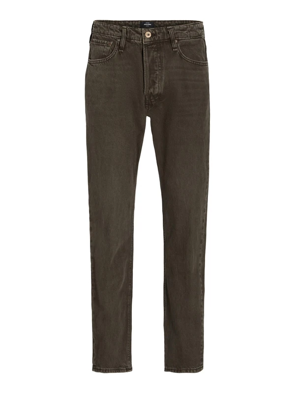 Jack & Jones Men's Jeans, Chocolate Brown, 33 W/32 L - Image 1