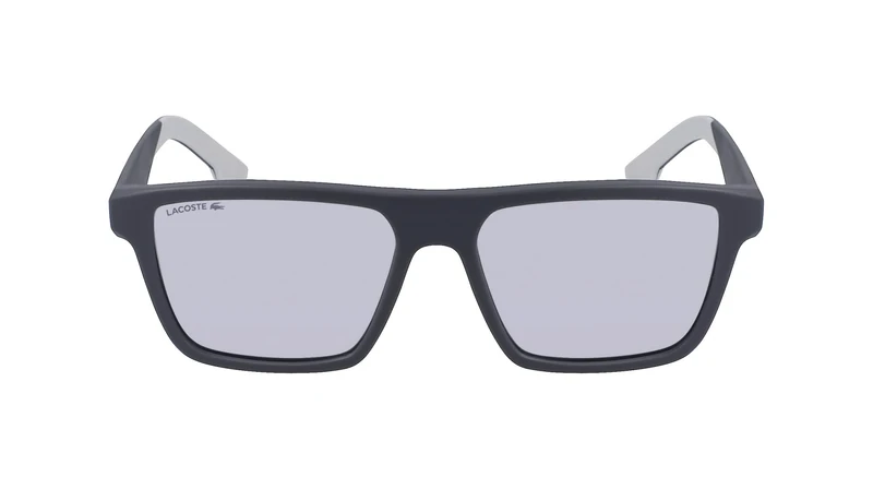 Lacoste Men's Sunglasses L998S - Matte Grey with Solid Grey Silver Lens