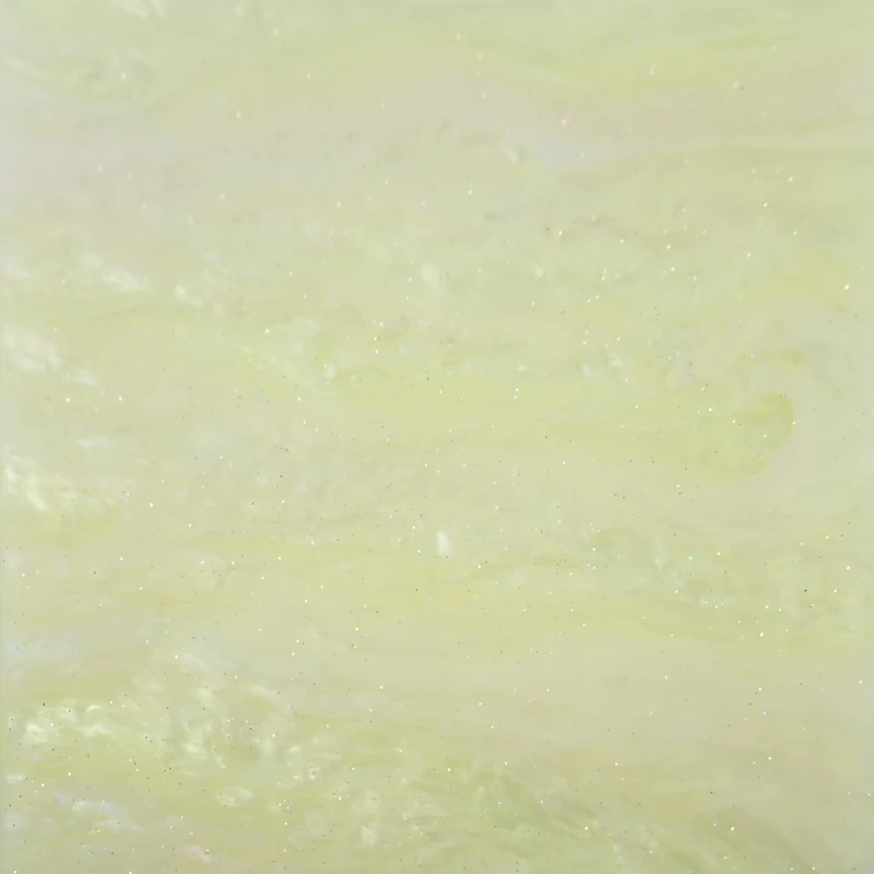 Incudo Yellow Glittering Pearl Acrylic Sheet - 600x500x3mm