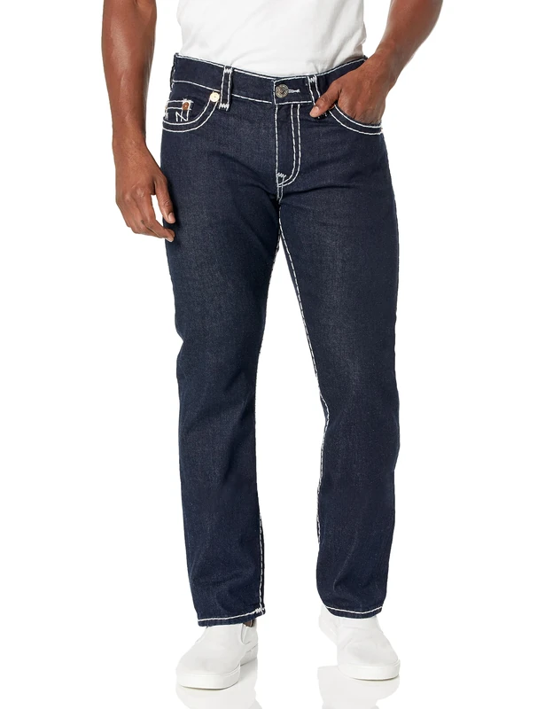 True Religion Men's Ricky Nf Super T, Body Rinse, 40