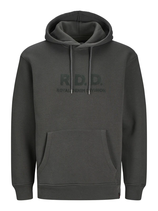 JACK & JONES Male Hoodie RDD Aiden, Peat, XXL