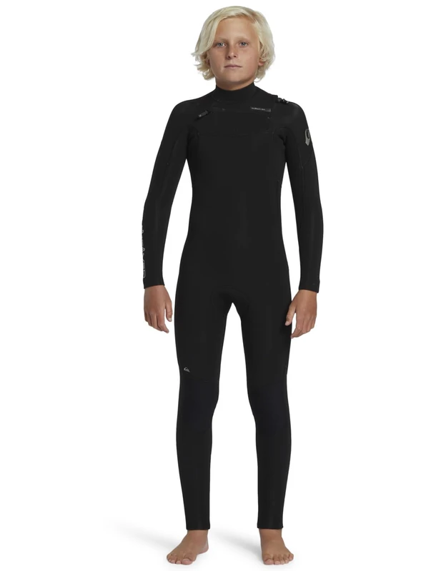 Quiksilver Back Zip Wetsuit 4/3 PROLOGUE BOYS BZ GBS Boys Black 14