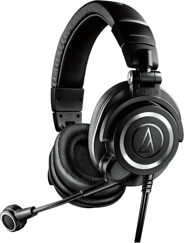 Audio-Technica M50xSTS StreamSet™ Streaming Headset with XLR Connection Black