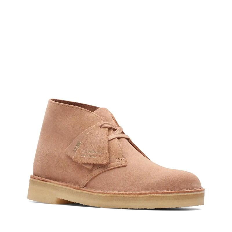 Clarks Women's Desert Chukka Boot, Warm Beige Suede, 10.5 - Image 1