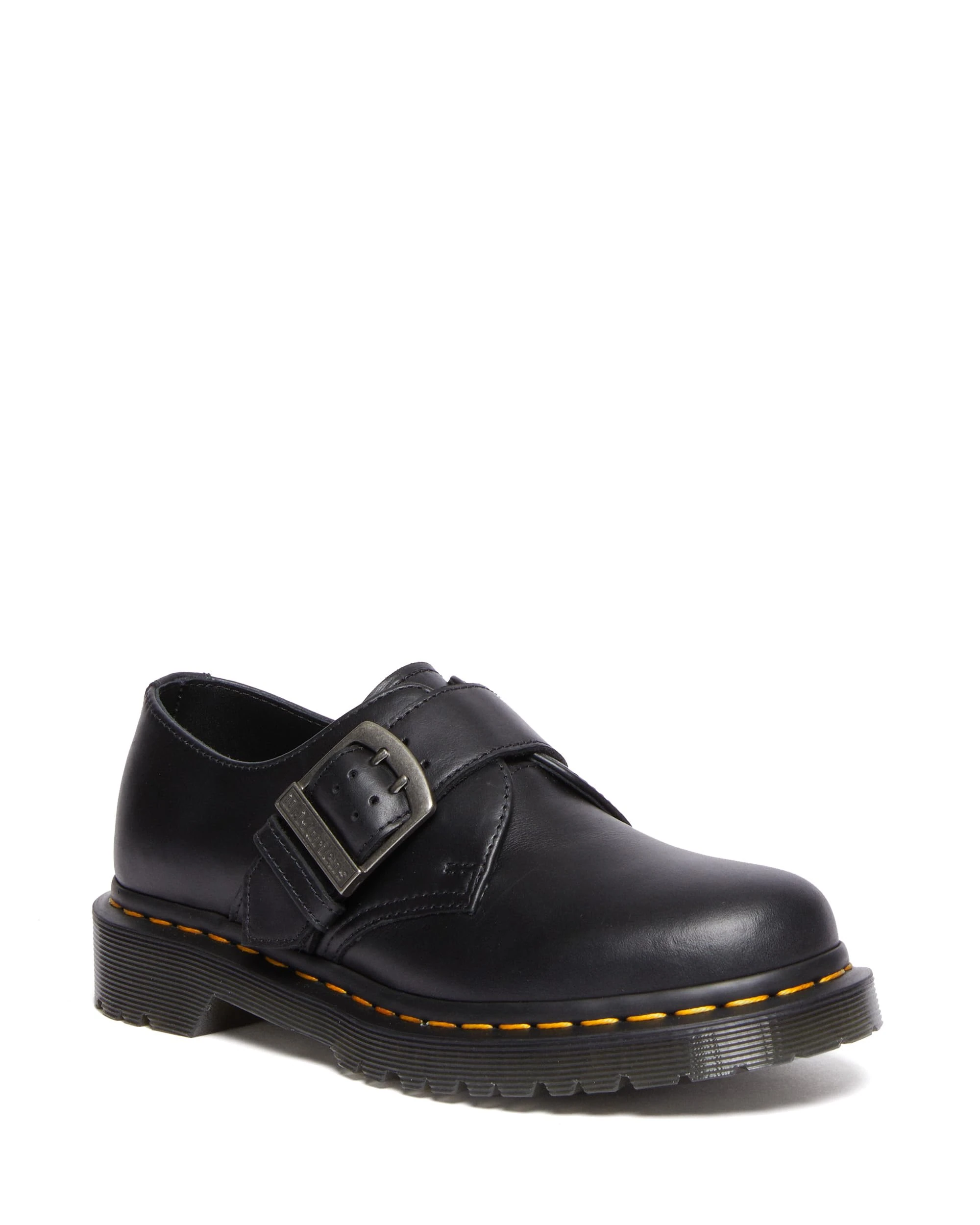 Dr. Martens Men's 1461 Oxford, Black Classic Pull Up, 5 Women/5 Men