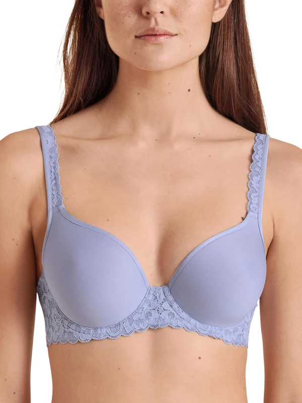 CALIDA Women's Natural Comfort lace Bra, Lanquid Lavender, 36C