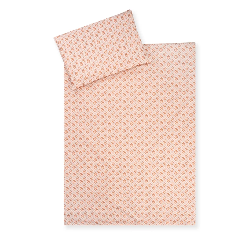 Julius Zöllner Children's Bed Linen 100% Organic Cotton Standard 100 by Oeko-Tex, Made in Germany, Size 100 x 135 + 40 x 60 cm, Diamond