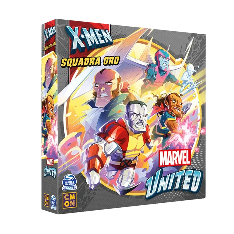 Asmodee - X-Men United: Gold Team - Board Game Expansion, English Edition