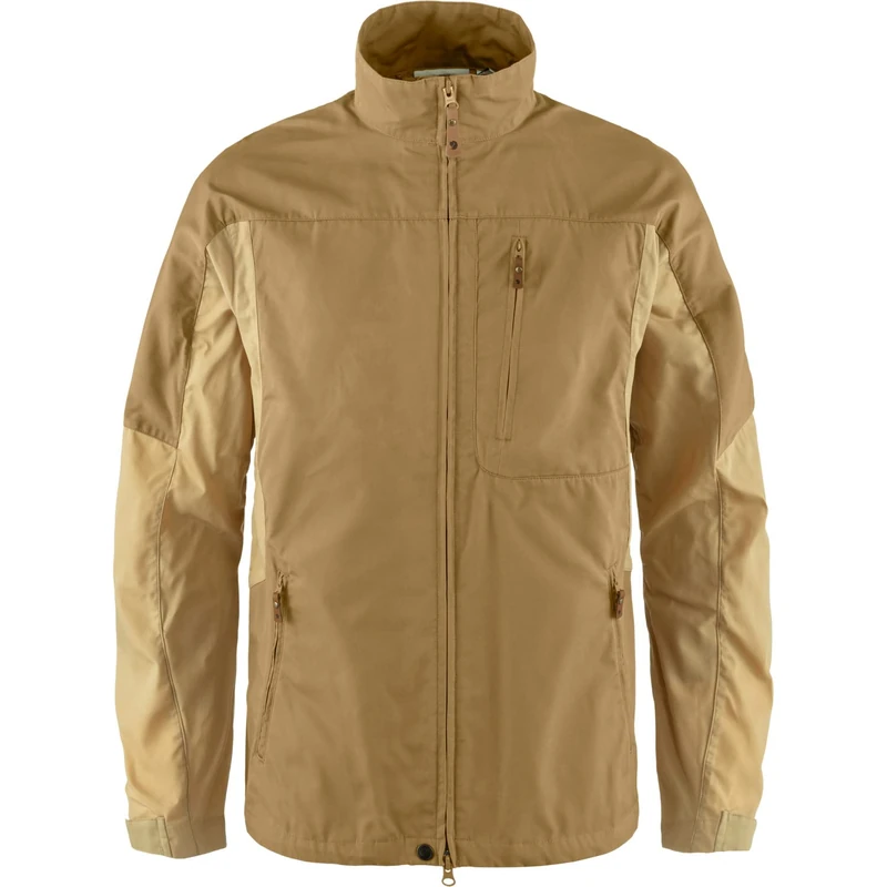 Fjallraven 86788-232-196 Övik Stencollar Jacket M Jacket Men's Buckwheat Brown-Dune Beige Size L