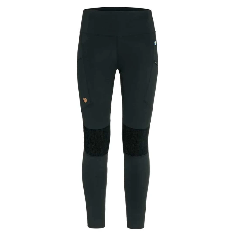 Fjallraven 87143-550 Abisko Trekking Tights HD W Pants Women's Black Size XXL