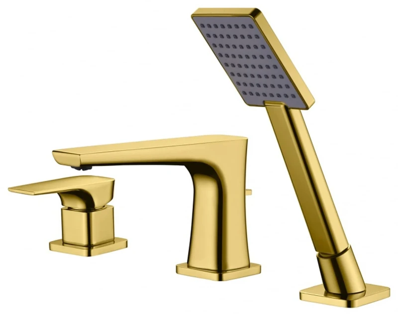 Blue Water MON-BWW.080 kolor Z-OTY Monaco Bath Shower Faucets, Gold - Image 1