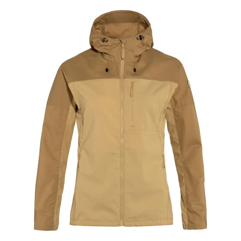 Fjallraven 89826-196-232 Abisko Midsummer Jacket W Jacket Women's Dune Beige-Buckwheat Brown Size M