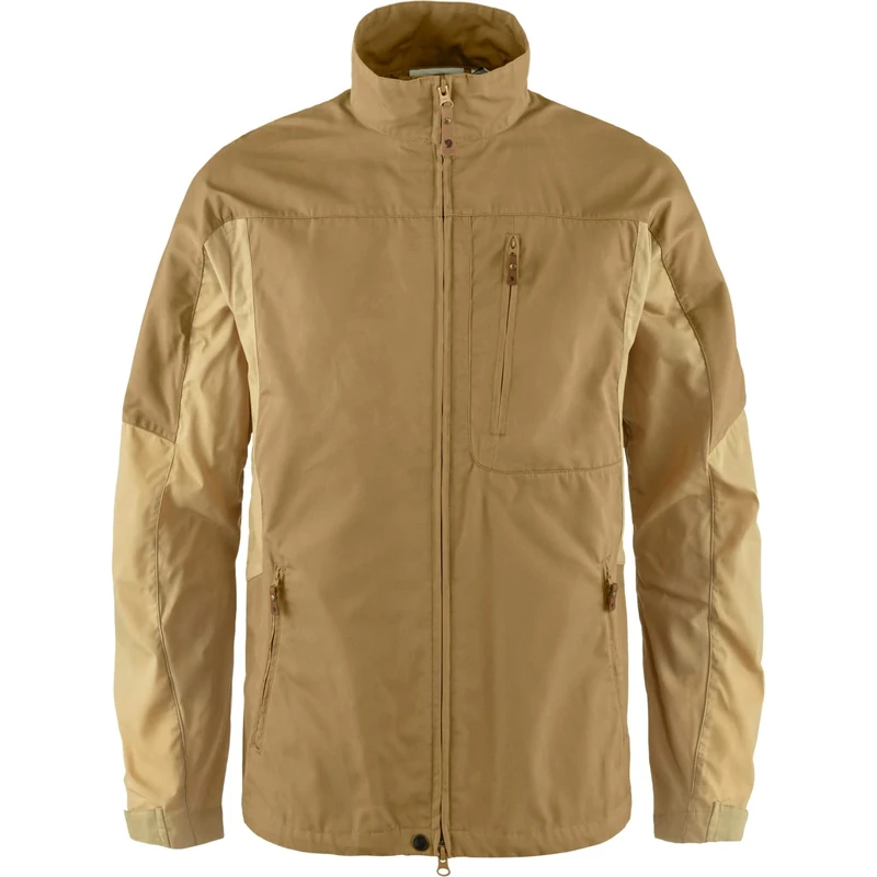 Fjallraven 86788-232-196 Övik Stencollar Jacket M Jacket Men's Buckwheat Brown-Dune Beige Size XXL