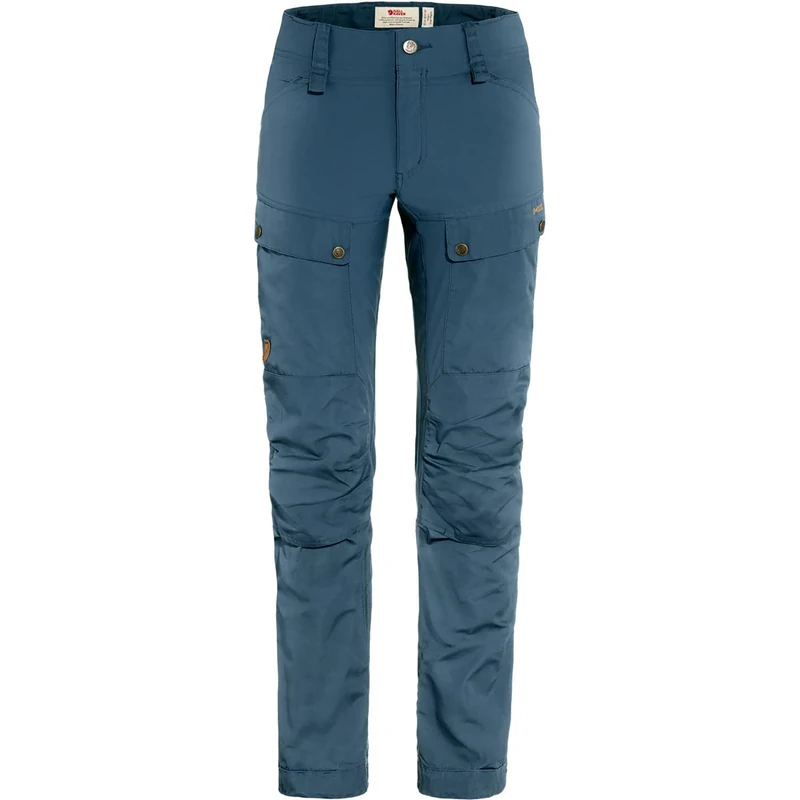 FJALLRAVEN Women's Keb Trousers W Reg, Indigo Blue, 6