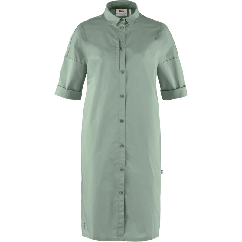 Fjallraven 87098-674 High Coast Shade Dress W T-Shirt Women's Misty Green Size S
