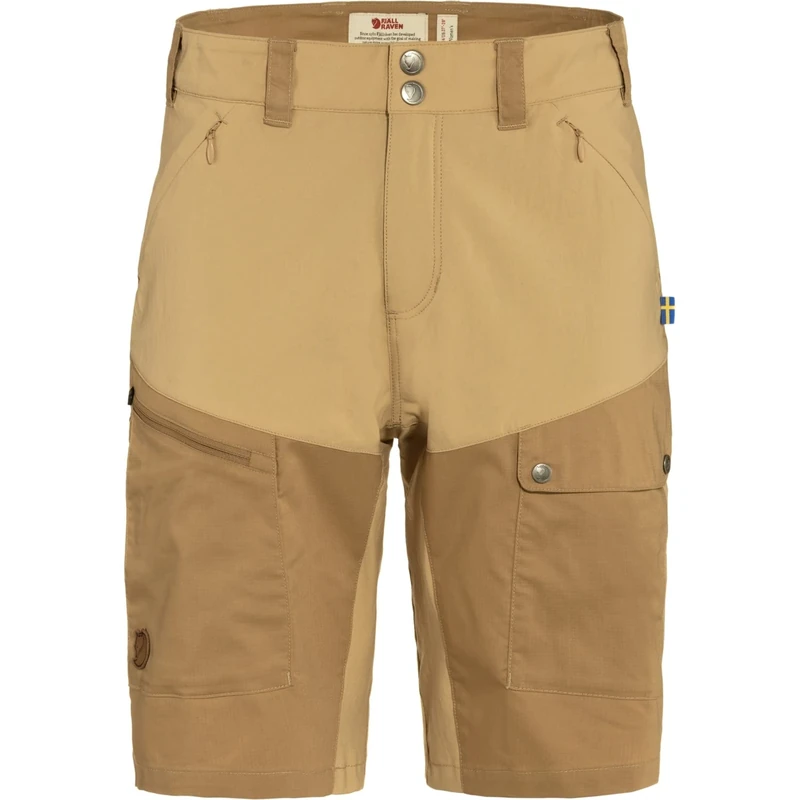 Fjallraven 89857-196-232 Abisko Midsummer Shorts W Shorts Women's Dune Beige-Buckwheat Brown Size 38 - Image 1