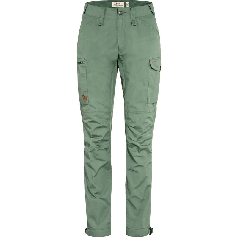 Fjallraven 89829-614 Kaipak Trousers Curved W Pants Women's Patina Green Size 34