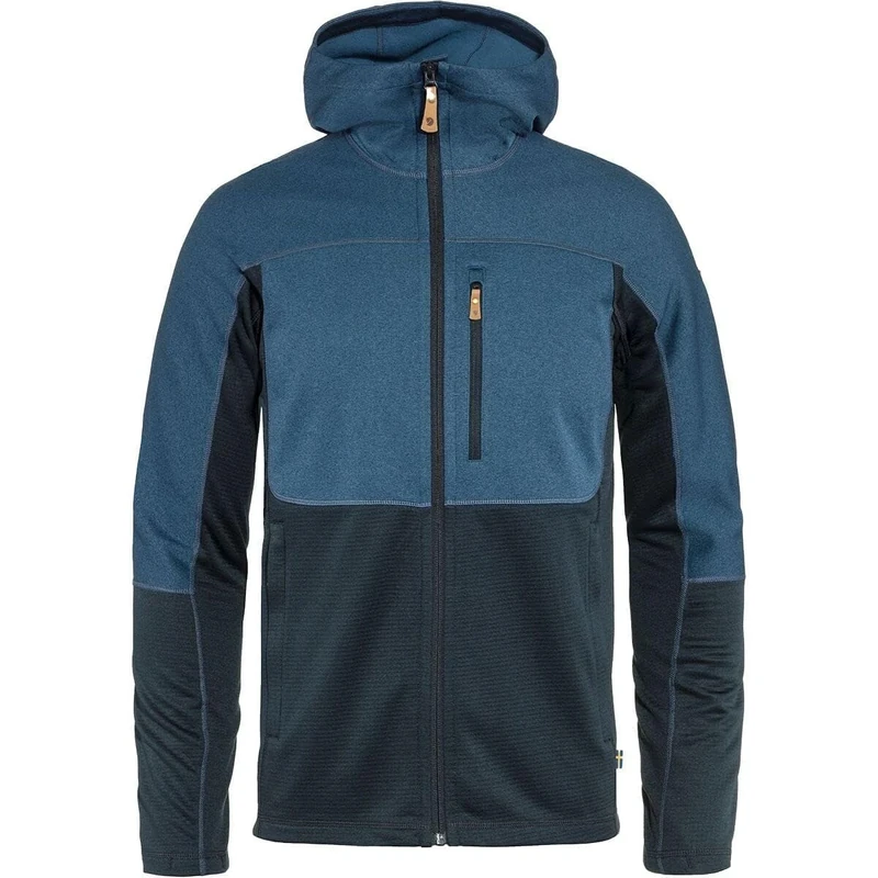FJALLRAVEN 82257-534-555 Abisko Trail Fleece M Sweatshirt Men's Indigo Blue-Dark Navy XXL