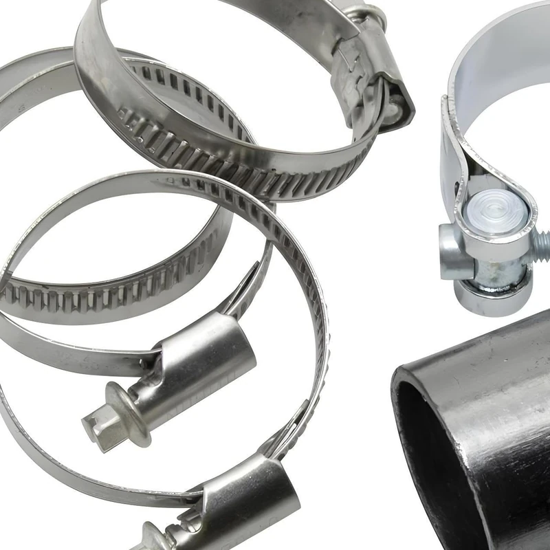 LeoVince Exhaust Bracket Replacement Part Set Exhaust System for Yamaha XV 750 Virago - Image 1