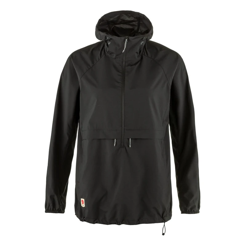 Fjallraven 83501-550 High Coast Lite Anorak W Jacket Women's Black Size XL