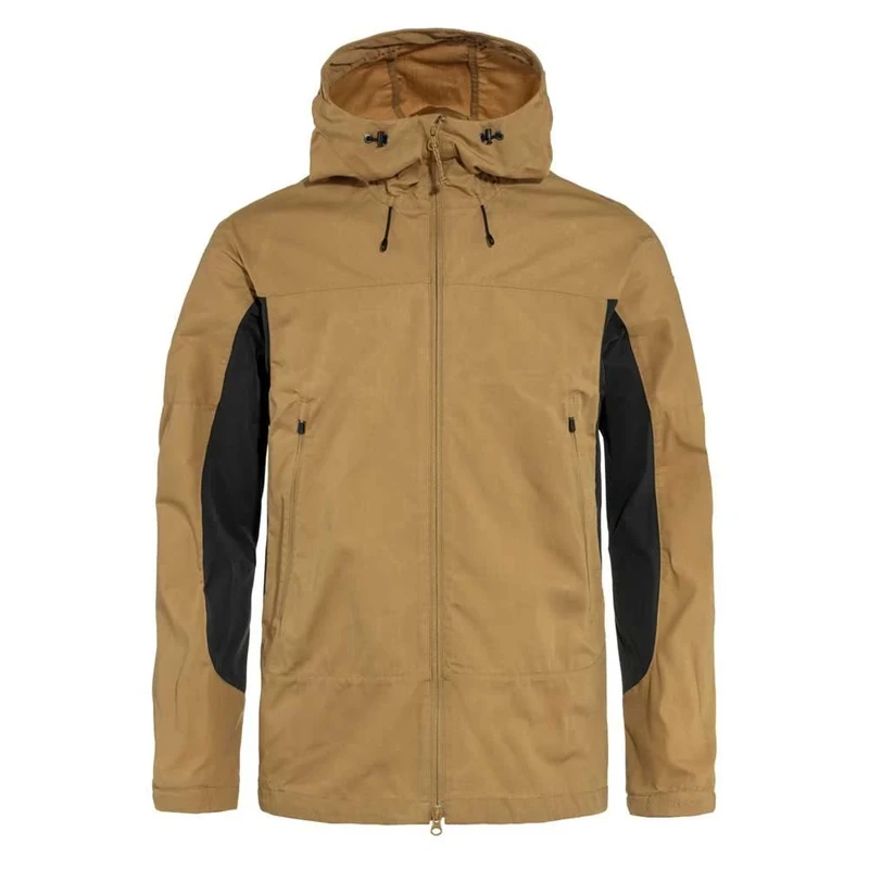 Fjallraven 86132-232-030 Abisko Lite Trekking Jacket M Jacket Men's Buckwheat Brown-Dark Grey Size XL