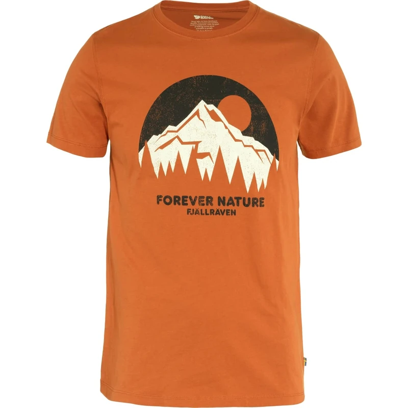 Fjallraven 87053-243 Nature T-Shirt M T-Shirt Men's Terracotta Brown Size XS
