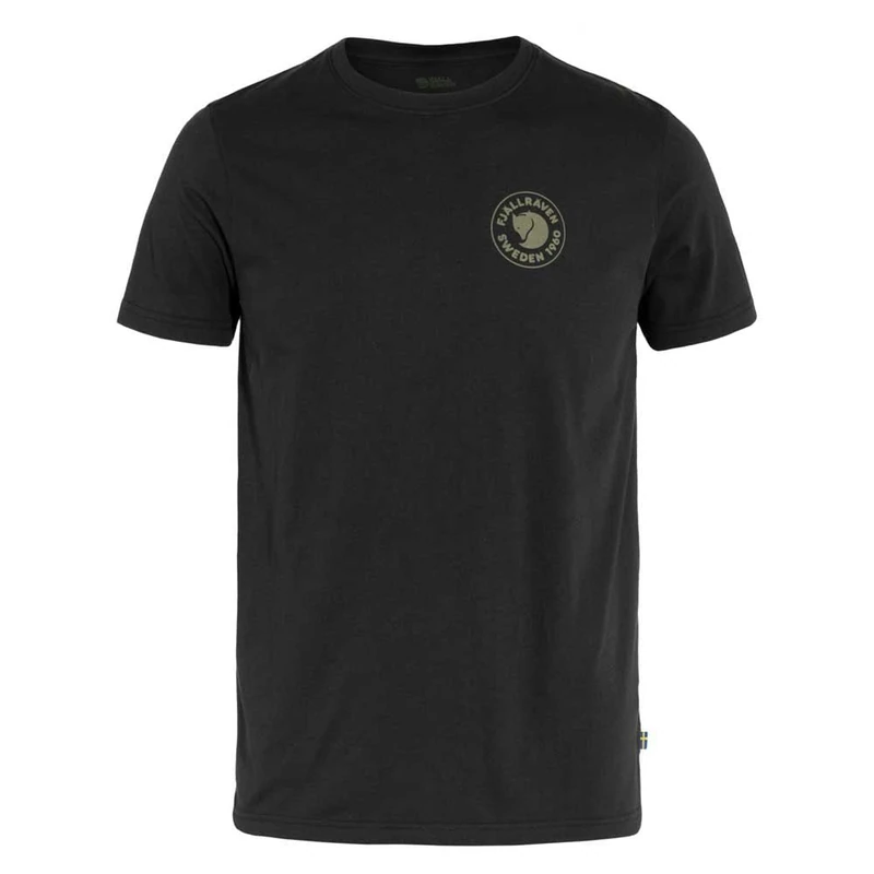 Fjällräven Mens 1960 Logo M / T-Shirt, Black, XL EU