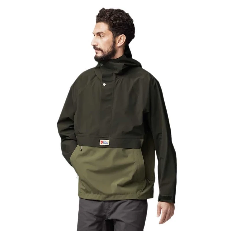 Fjallraven 86688-662-625 Vardag Hydratic Anorak M Jacket Men's Deep Forest-Laurel Green Size S