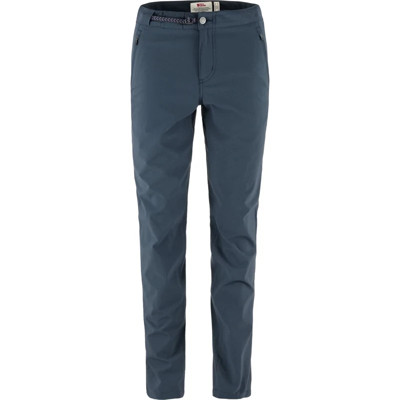 Fjallraven 87091-560 High Coast Trail Trousers W Pants Women's Navy Size 34/S