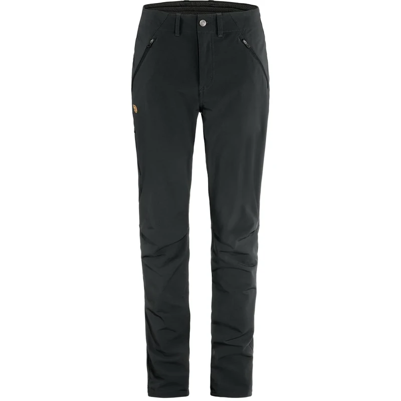 Fjällräven Women's Abisko Trail Stretch Trousers Trekking, Black, 46/S