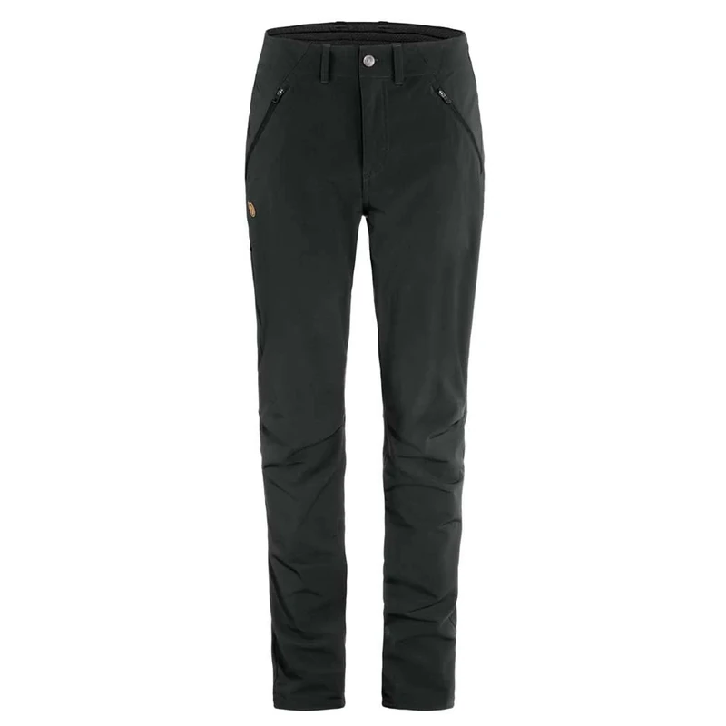 Fjallraven 87101-550 Abisko Trail Stretch Trousers W Pants Women's Black Size 40/L