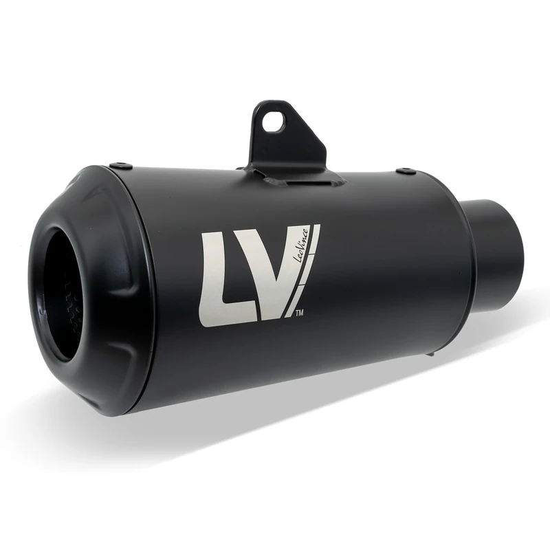 LeoVince Exhaust Replacement Silencer Black Diameter 54 mm 160 mm Right for LV-10 - Image 1