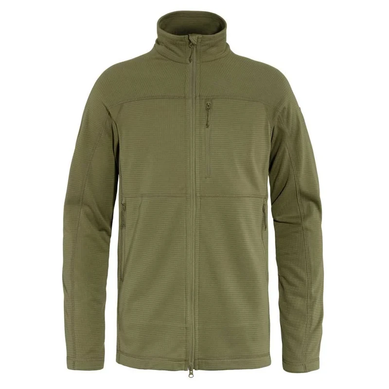 Fjallraven 86971-620 Abisko Lite Fleece Jacket M/Abisko Lite Fleece Jacket M Jacket Men's Green Size L