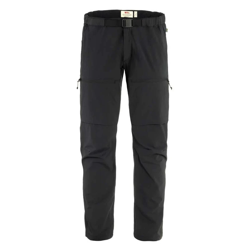 Fjallraven 81523-550 High Coast Hike Trousers M Long Pants Men's Black Size 56