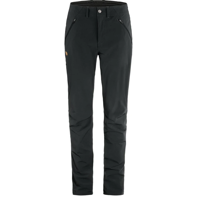 Fjallraven 87101-550 Abisko Trail Stretch Trousers W Pants Women's Black Size 36/L