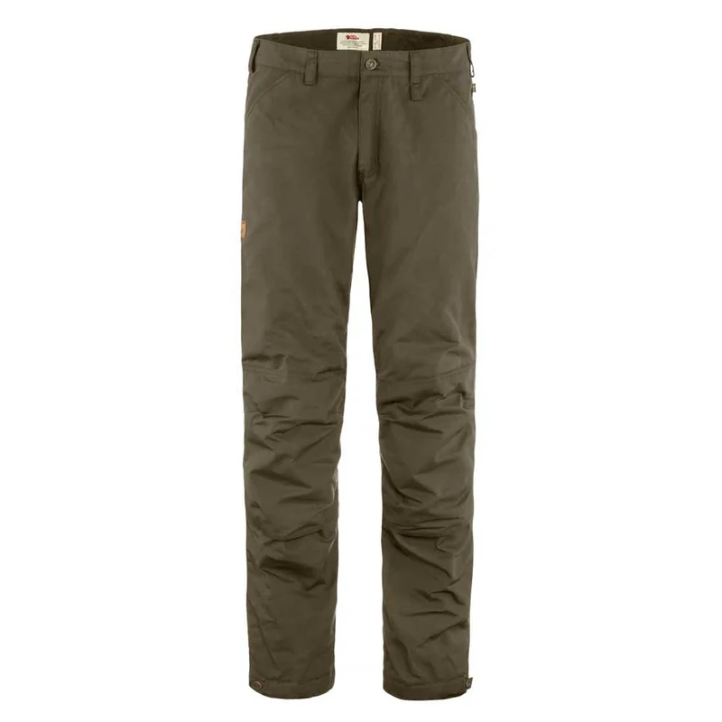 Fjallraven 86677-633 Greenland Trail Trousers M Pants Men's Dark Olive Size 52/R