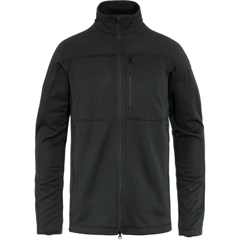 Fjallraven 86971-550 Abisko Lite Fleece Jacket M/Abisko Lite Fleece Jacket M Jacket Men's Black Size XL