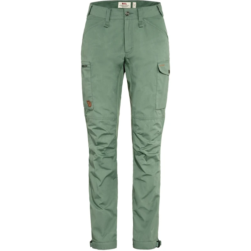 Fjallraven 89829-614 Kaipak Trousers Curved W Pants Women's Patina Green Size 46