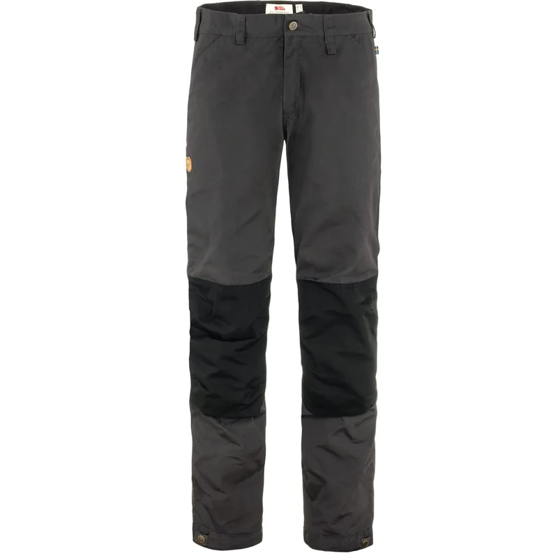 Fjallraven 86677-030-550 Greenland Trail Trousers M Pants Men's Dark Grey-Black Size 44/L