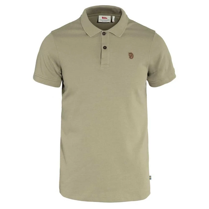 Fjallraven 81511-195 Övik Polo Shirt M T-Shirt Men's Sand Stone Size L