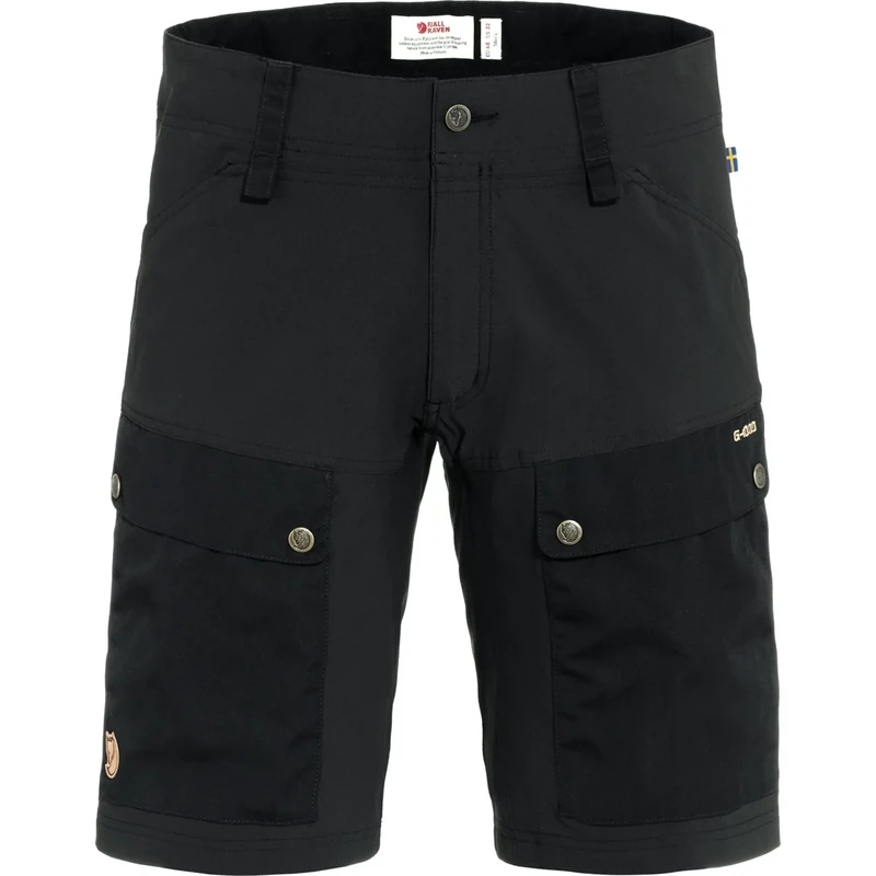 Fjallraven 80809-550-550 Keb Shorts M Shorts Men's Black-Black Size 60