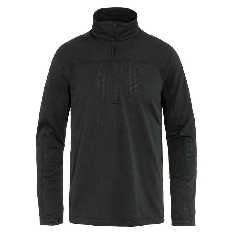 Fjallraven 87113-550 Abisko Lite Fleece Half Zip M/Abisko Lite Fleece Half Zip M Sweatshirt Men's Black Size L