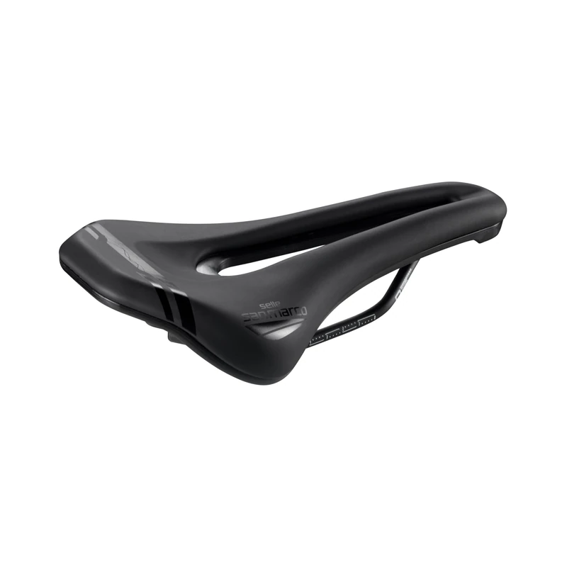 Selle San Marco Ground Dynamic Saddle: Black/Black S3