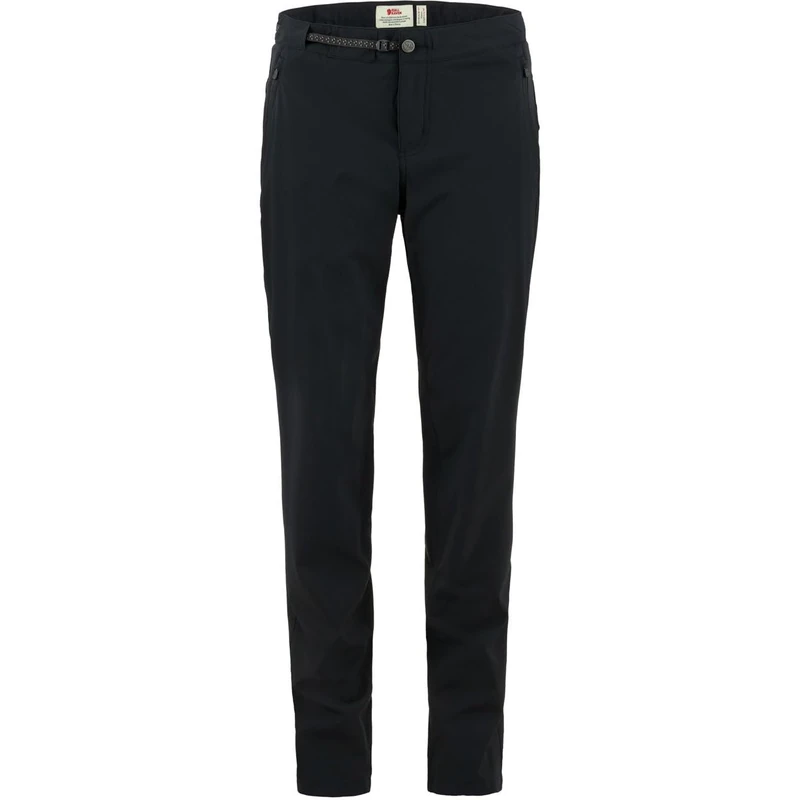 Fjallraven 87091-550 High Coast Trail Trousers W Pants Women's Black Size 36/S