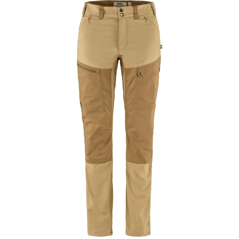 Fjallraven 89827S-196-232 Abisko Midsummer TRS W Short Shorts Women's Dune Beige-Buckwheat Brown Size 38