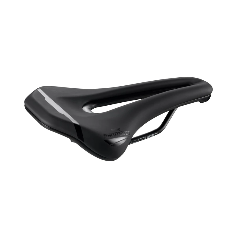 Selle San Marco Ground Sport Saddle: Black/Black S3